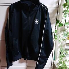 CONVERSE ジャージ上 黒