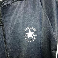 CONVERSE ジャージ上 黒の画像