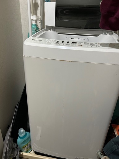 【ほぼ確定\n】洗濯機　HISENSE 2018年製