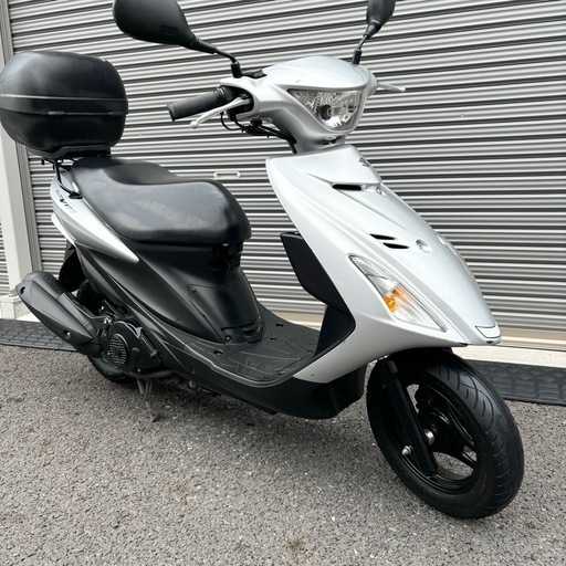 3014.自賠責8年4月まで　アドレスv125s ライトLED、リアボックス付属　千葉県柏市　即日配送、自走引き取りも可能