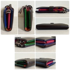 ☆お値引可能☆【美品】長財布 Wallet 多収納 定期入れ付き 大容量カード収納 の画像