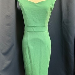 美品 ハートネック ボディコン ドレスの画像