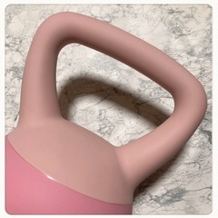 ꒰未使用꒱ケトルベル ピンク 振り上げ腹筋運動 簡単お手軽ダイエットの画像