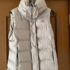 美品❣️ディアドラ防寒ベストシルバー