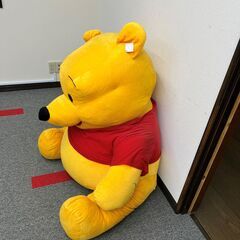 超特大　希少　くまのプーさんぬいぐるみの画像