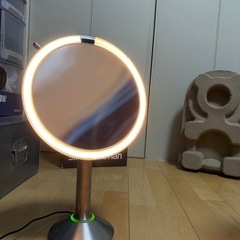 simple human ミラー　3倍率　センサーミラー　トリオ １倍　５倍　10倍　充電式　明るさ調整可能　化粧　プロ御用達