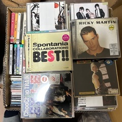 レンタル落ちCD 数百枚の画像