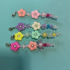 おまとめ　ハンドメイド　ビーズキーホルダー