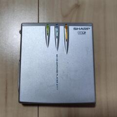 【終了】MDプレーヤーSHARP製MD-ST77ジャンクの画像