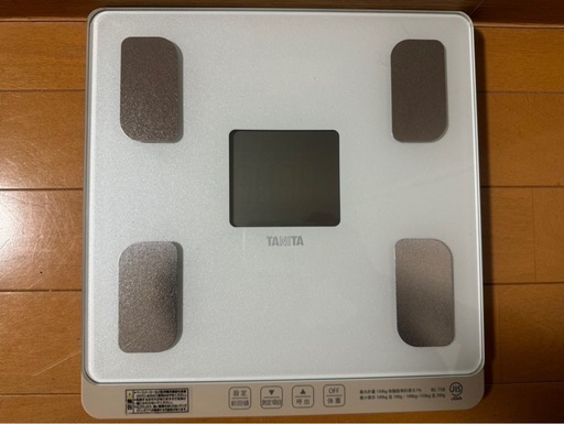 体組成計 体重計 タニタ BC758【電池付】