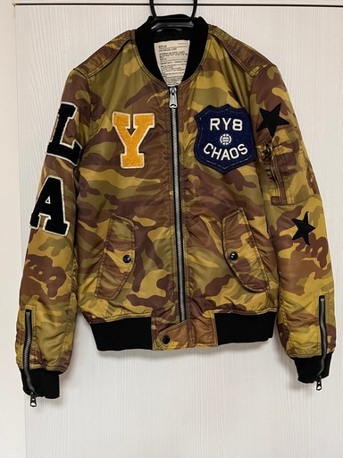 REPLAYリプレイMA1ジャケット　迷彩