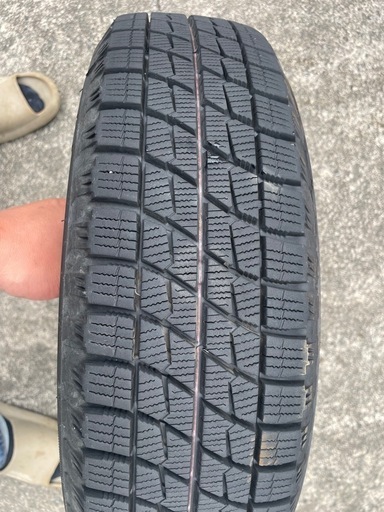 155/65 R14 75Qアルミ付きスタッドレスタイヤ4本　アルミホイール(タイヤ付き)買取