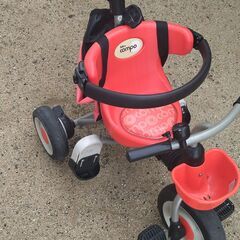 【中古】三輪車　手押し