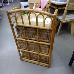 籐のチェスト 81558の画像