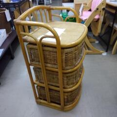 籐のチェスト 81558の画像