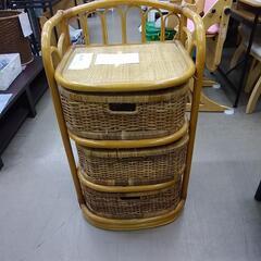 籐のチェスト 81558の画像