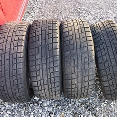 冬タイヤ ★ 195/65R15 ★  Yokohama製スタッドレス ★ バリ山4本組 ★ セレナ等用アルミ付き ★ PCD114 ★ 5穴の画像