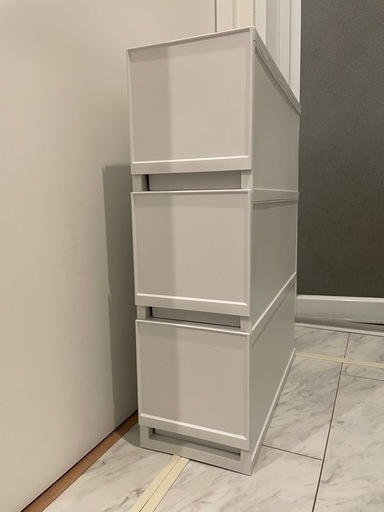 隙間収納　3段　PPケース