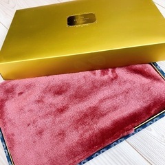 【新品未使用】ブランケット ひざ掛け ワインレッド