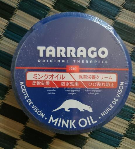 未開封　TARRAGO ミンクオイル　保革栄養クリーム　100mL