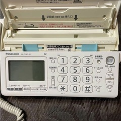 FAX付き電話　ジャンク品の画像