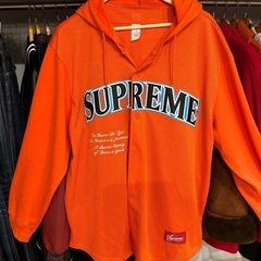 【SUPREME】ベースボールシャツパーカー