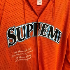 【SUPREME】ベースボールシャツパーカーの画像