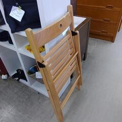 折りたたみ式木製チェア 81473の画像