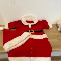 サンタクロースの服　帽子セット　
