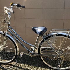 中古・シルバー自転車