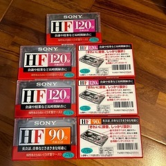 新品未開封SONYカセットテープ