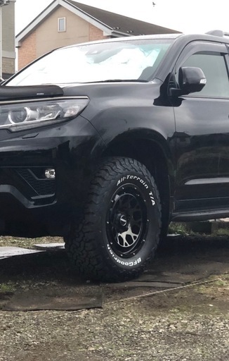 【価格応談可:中古】150系プラド装着　RAYS TEAMデイトナM9 x BFグッドリッチT/A KO2