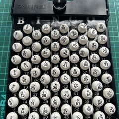 ビンゴゲーム本体　小型の画像