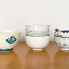 お茶碗 丼 9個 まとめ売り かわいい