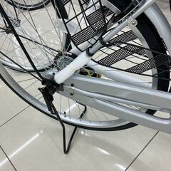 🚲新品未使用🚲21TECHNOLOGY🚲２６インチ🚲ママチャリ🚲シルバー🚲メーカー1年保証🚲No.541🚲の画像