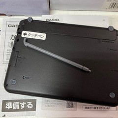 Casio 電子辞書 DATAPLUS10 EX-Word XD-JTG6000 収納カバー タッチペン 付属 ブラック データプラス10 稼働確認済 中古美品 ③の画像