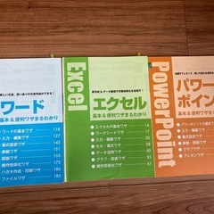 Microsoft ワード他　説明書