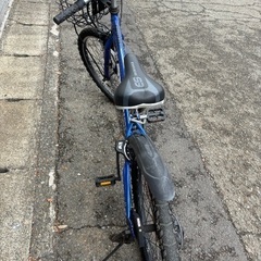 子供用 自転車 24インチ ブルー 6段変速 スピードウォッチ付き アサヒで3年前に3万円で購入の画像