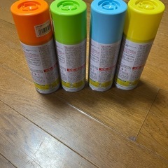 多用途 水性スプレー  使用品　4本セットの画像