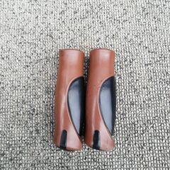 ママチャリ用グリップ(茶色)中古品
