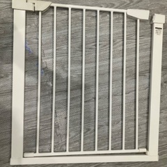 ベビーゲート 白 75-88cm 突っ張り式 箱ありの画像