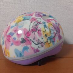 ぼんぼんリボンのヘルメット 子供用