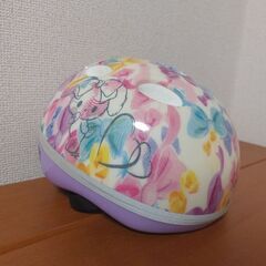ぼんぼんリボンのヘルメット 子供用の画像