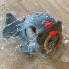 【新品・未使用】Done by Deer バスタイム　アクティビティトイ　クジラの画像