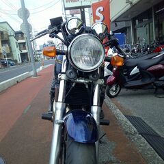 NO.5217　イナズマ４００ 　油冷エンジン　ＥＴＣ付き　純正ブレンボキャリパー　メタリックネイビーの画像