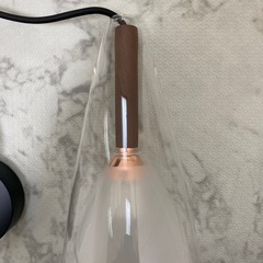 LEDペンダントライト　新品未使用　ガラスカバー付き　定価27,000円の画像