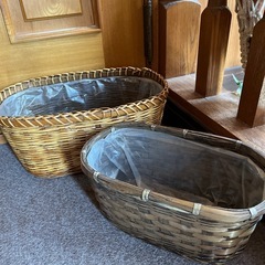 値下げ、オシャレな鉢カバー5点セットの画像