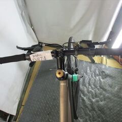Ｄ874　★24800円★整備済み クロスバイク中古自転車 【コーダブルーム　レイル700A　グレイ　44ｃｍ】の画像