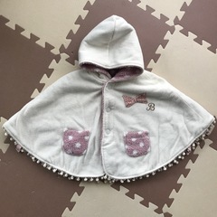 branshes ブランシェス ベビー フード付き リバーシブル...