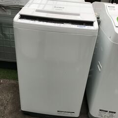 ★ 日立 HITACHI ヒタチ  BW-V70CE6-W ビートウォッシュ エアジェット乾燥 自動おそうじ  7.0㎏ 生活家電 シンプル おしゃれ クリーニング済 堺市 深井 【ジャングルジャングル深井店】の画像